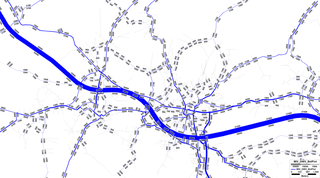 Verkehrsnachfragemodelle: BHU-Mandate