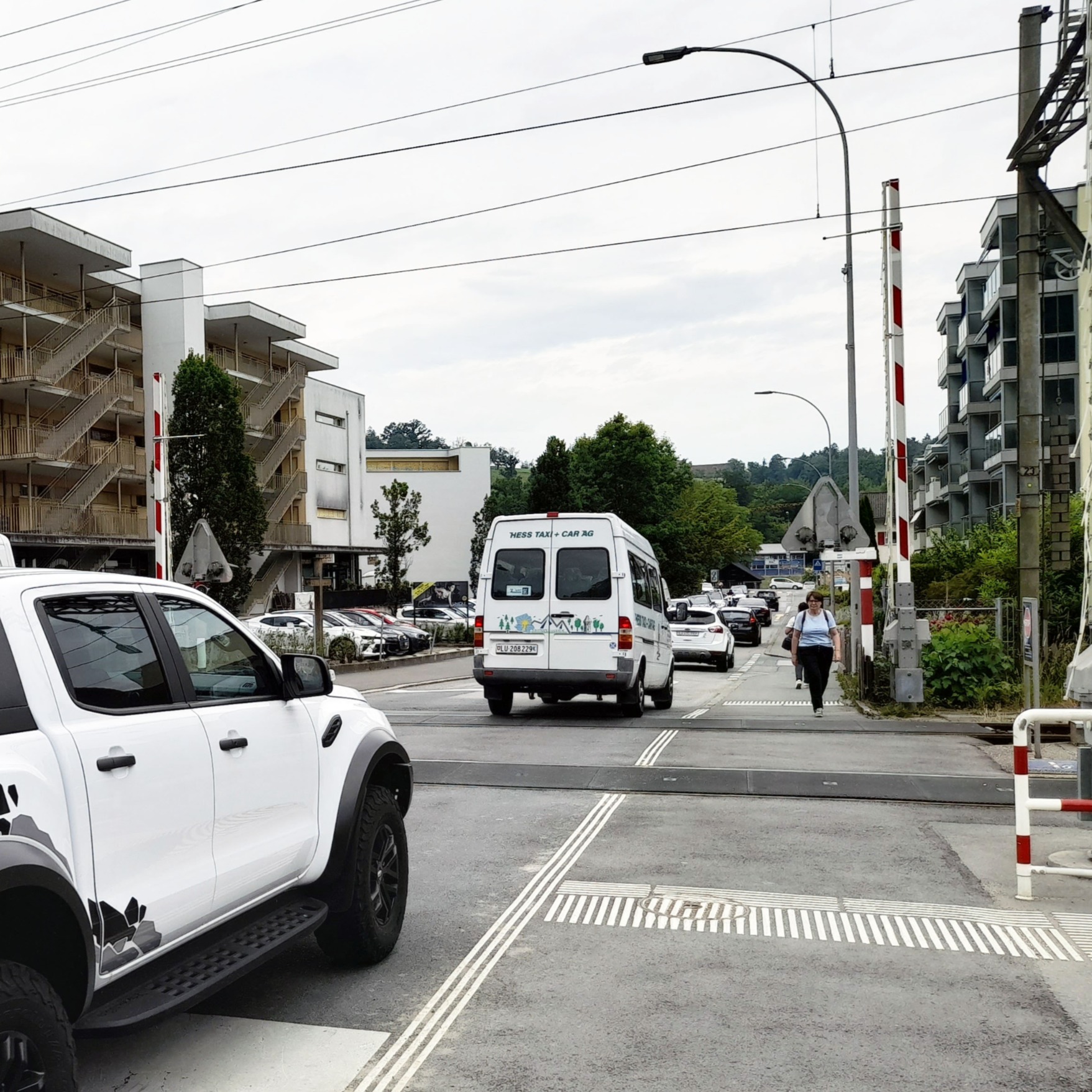 Situationsansicht Bahnhof Littau