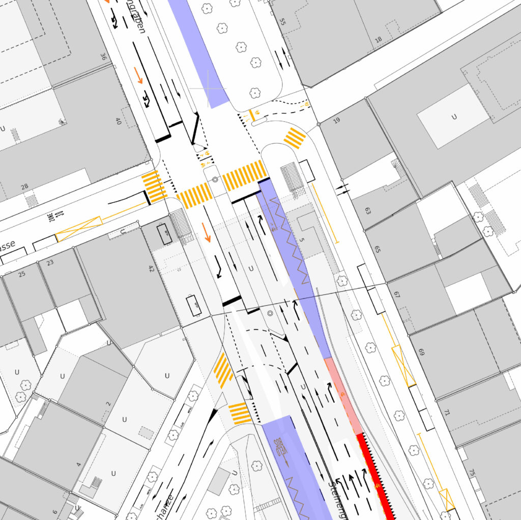 Vorstudie «Verkehrsplanung Cityring mit Fokus auf ÖV und Veloverkehr»