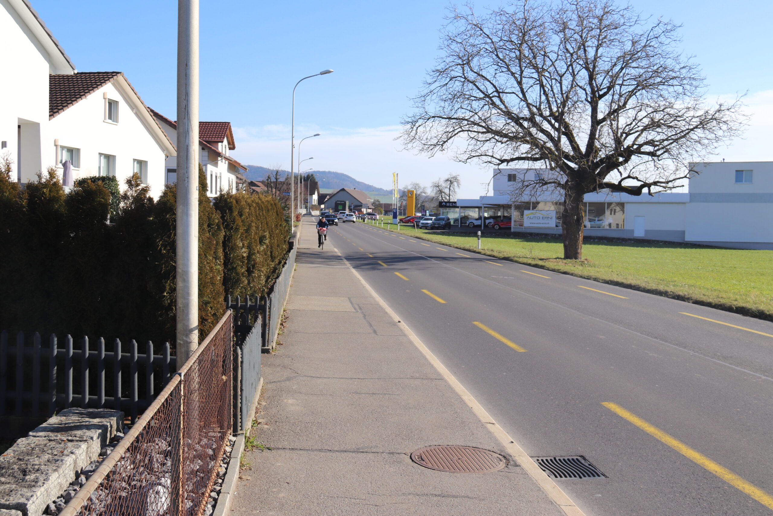 Veloroute Teufenthal: Theorie und Praxis