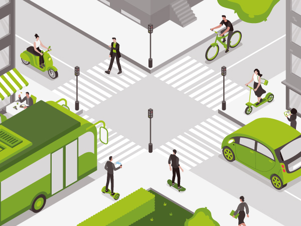 Diverse Mobilitätsangebote für alle