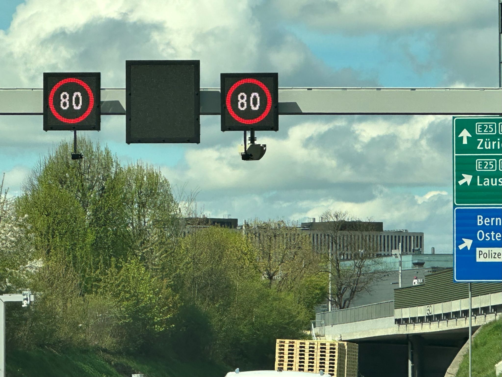 Verkehrstechnik auf Bundesstrasse